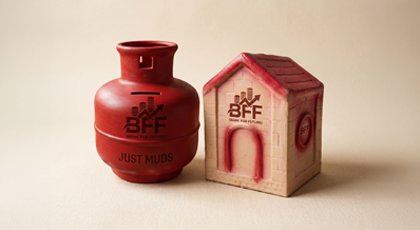 Earthen BFF (Bank for future)/ Piggy Bank